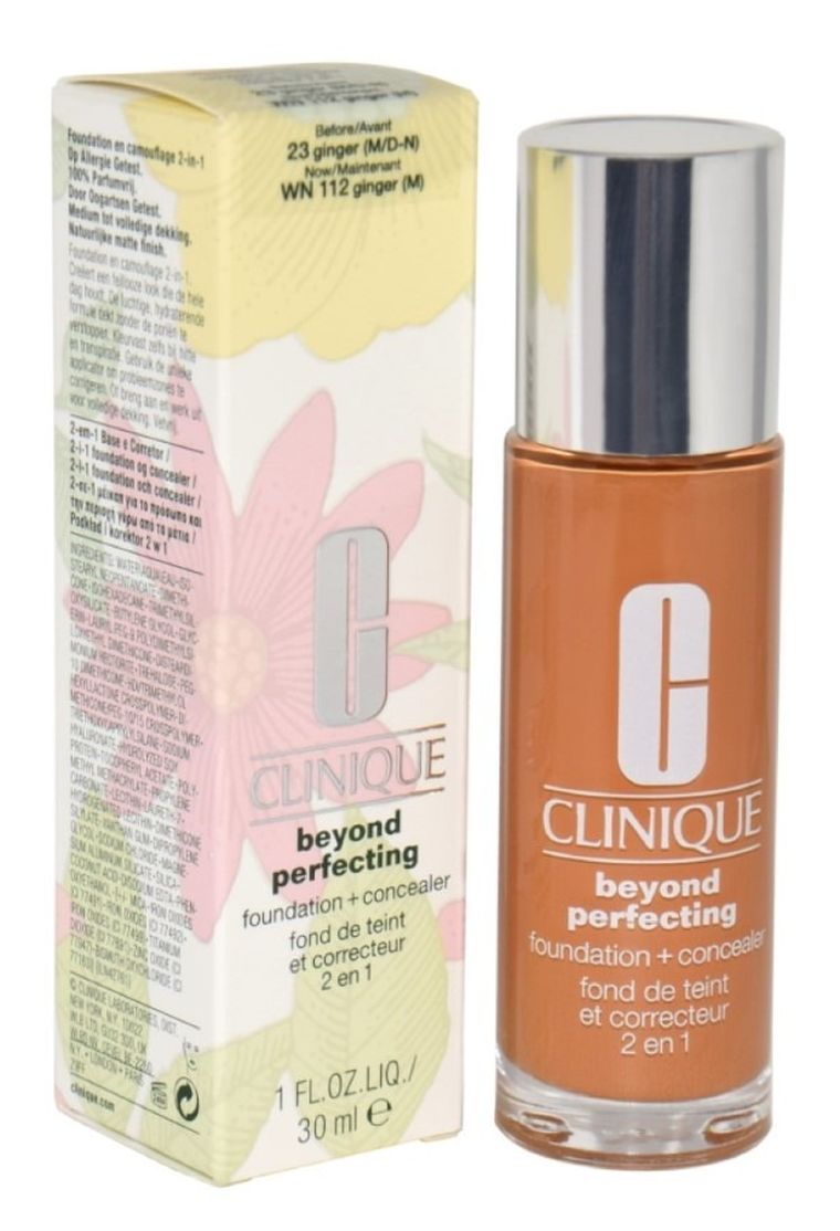 Clinique, Beyond Perfecting, Foundation + Concealer, podkład do twarzy i korektor, 23 Ginger, 30 ml