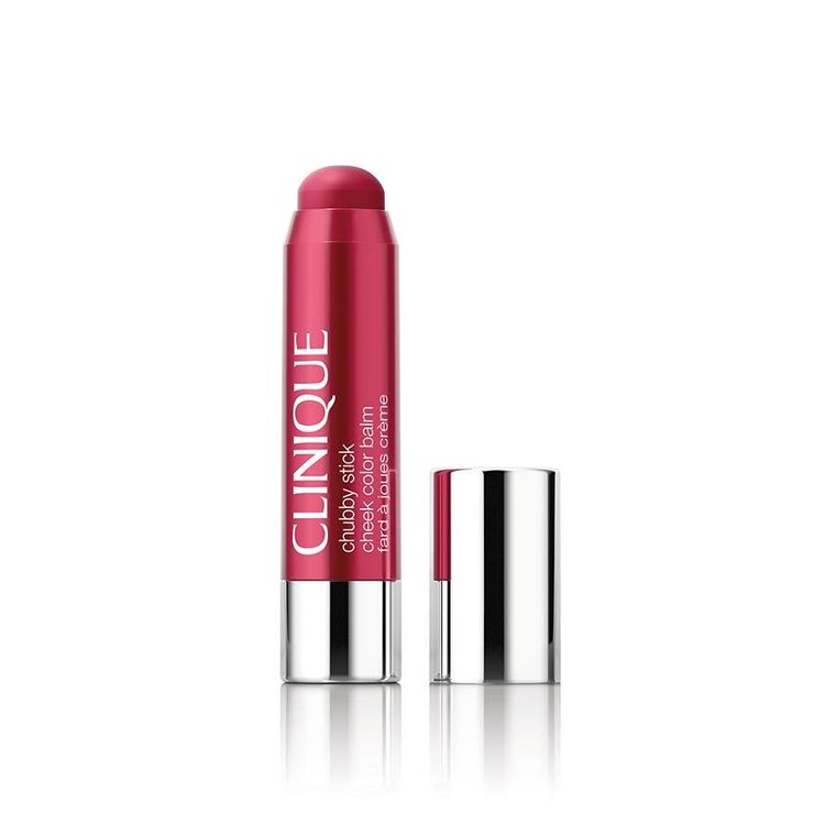 Clinique, Chubby Stick Cheek Color Balm, kremowy róż w sztyfcie, 03 Roly Poly Rosy, 6g