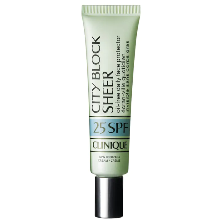 Clinique, City Block Sheer 25 SPF, krem ochronny do twarzy, 40 ml