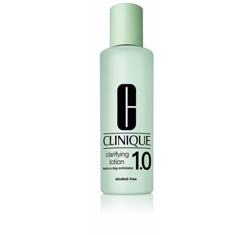 Clinique, Clarifying Lotion 1.0 Twice A Day Exfoliator, tonik do cery suchej, 200 ml
