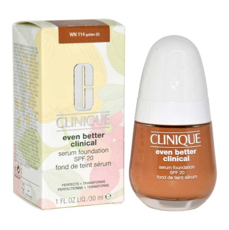 Clinique, Even Better, Clinical Serum Foundation SPF 20, podkład do twarzy, WN114 Golden, 30 ml