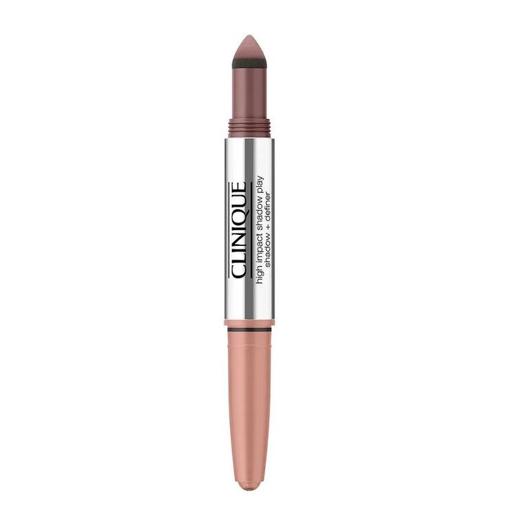 Clinique, High Impact, Shadow Play Shadow + Definer, dwustronny cień do powiek w sztyfcie, Rose + Truffles, 1.9g