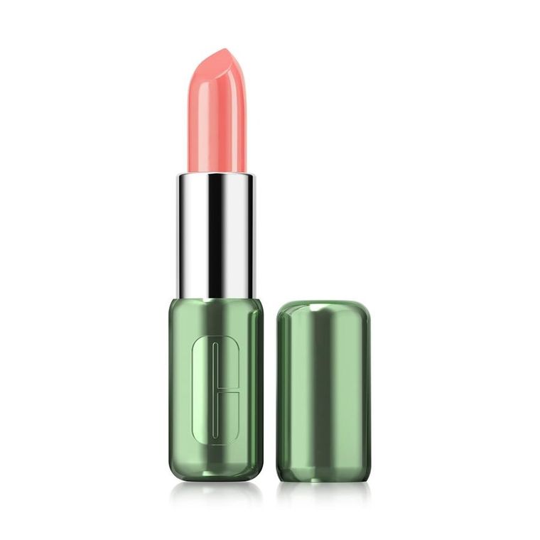 Clinique, Pop Longwear Lipstick Shine, błyszcząca pomadka do ust, 09 Sweet Pop, 3.9g