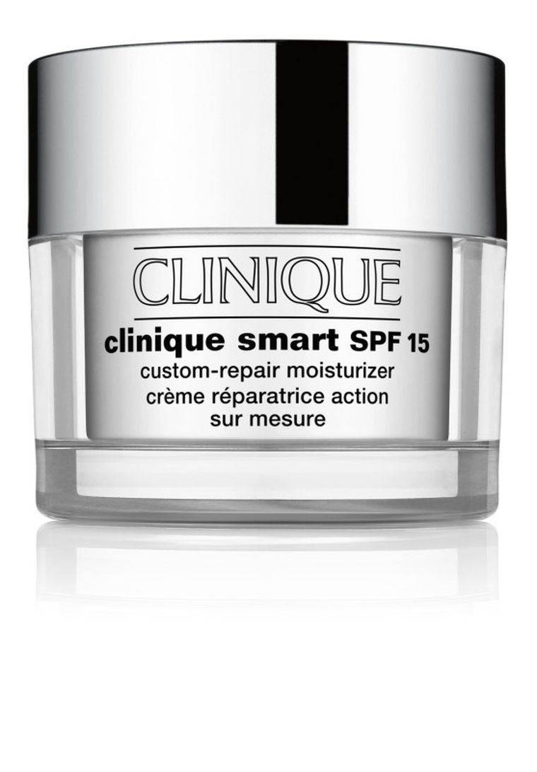 Clinique, Smart Custom-Repair Moisturizer SPF 15, beztłuszczowy krem nawilżający z filtrem przeciwsłonecznym do cery suchej i mieszanej, 30 ml
