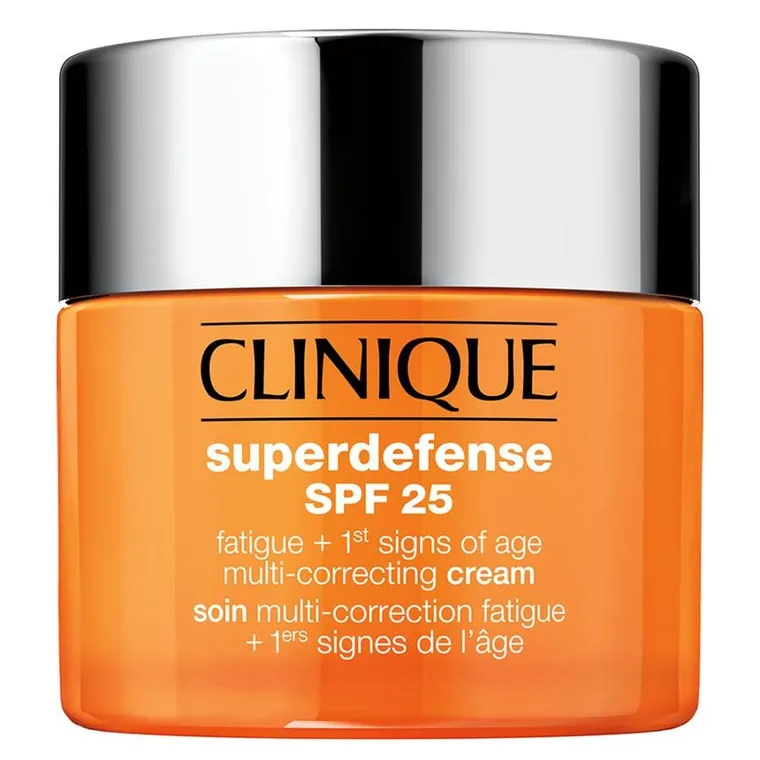 Clinique, Superdefense SPF25 Fatigue + 1st Signs of Age Multi Correcting Cream, krem korygujący zmęczenie i pierwsze oznaki starzenia, 50 ml