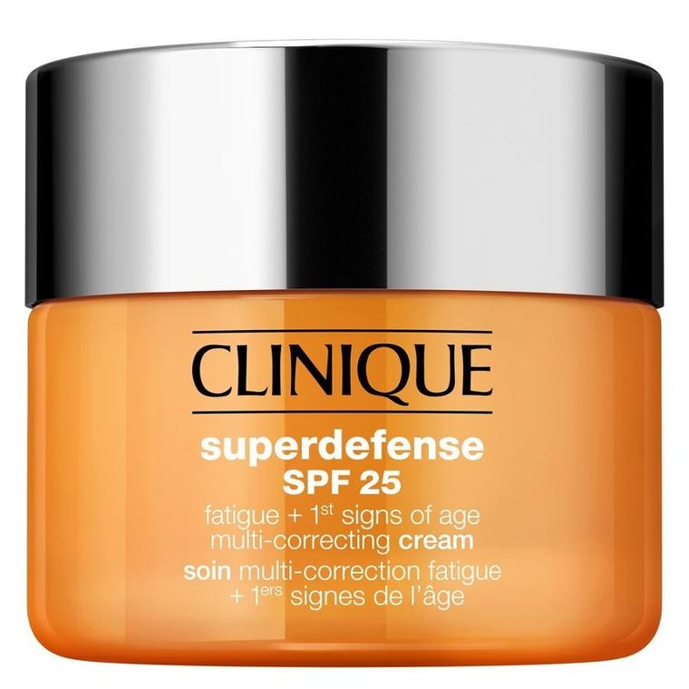 Clinique, Superdefense SPF25 Fatigue + 1st Signs of Age Multi Correcting Cream, krem korygujący zmęczenie i pierwsze oznaki starzenia, 30 ml
