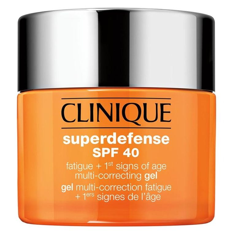 Clinique, Superdefense SPF40 Fatigue + 1st Signs of Age Multi Correcting Gel, żel korygujący zmęczenie i pierwsze oznaki starzenia, 50 ml