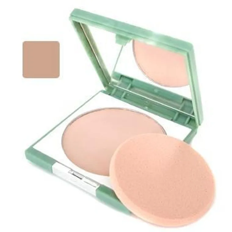 Clinique, Superpowder Double Face Powder Matte, Wyjątkowo trwały puder prasowany, nr 04 Matte Honey, 10 g