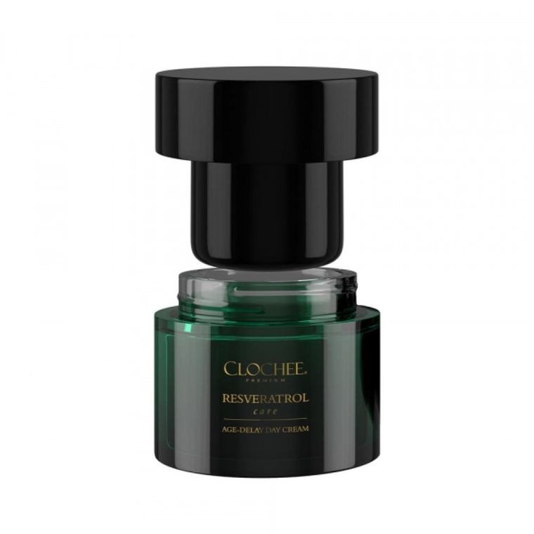 Clochee, Resveratrol Care, Age-Delay Day Cream, krem młodości na dzień, Refill, 50 ml