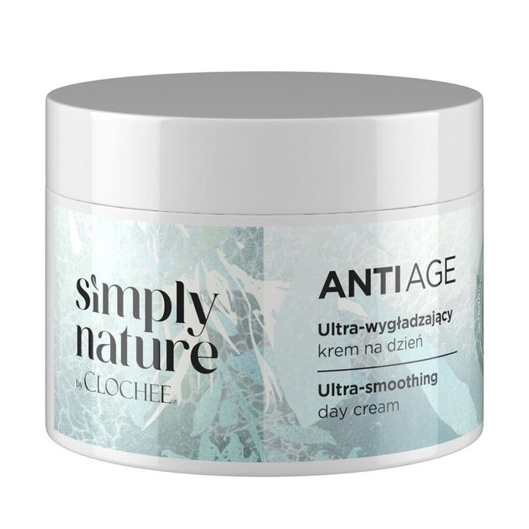 Clochee, Simply Nature, ultra-wygładzający krem na dzień, 50 ml