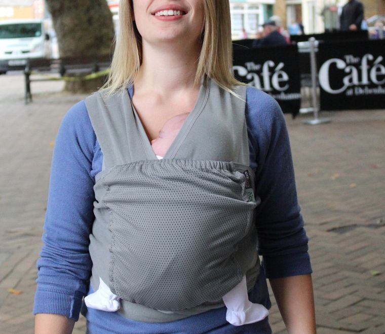 Close, Caboo, nosidełko dla niemowląt z bawełny NCT, wzburzone morze