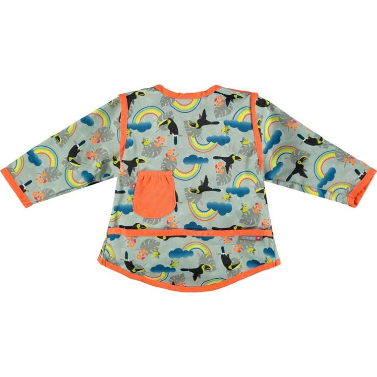 Close, śliniak z rękawkami, Toucan, stage 4