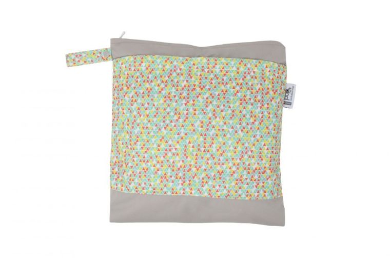 Close, torba na mokre pieluszki, Pastel Triangles, small