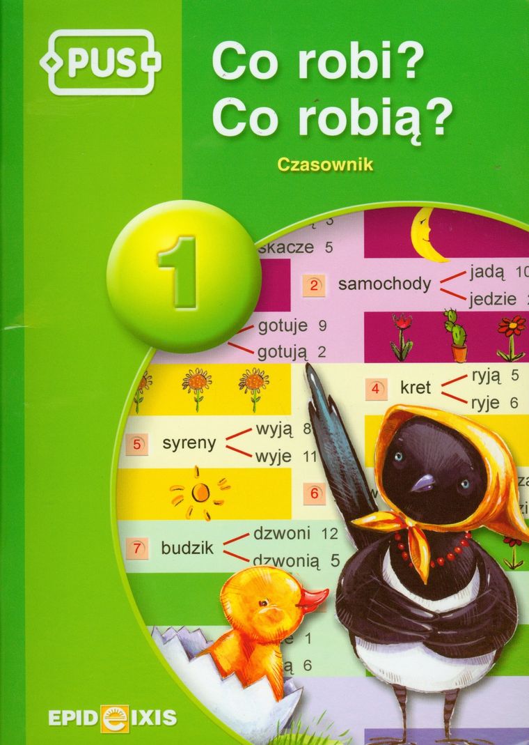 Co robi co robią. Czasownik. Część 1
