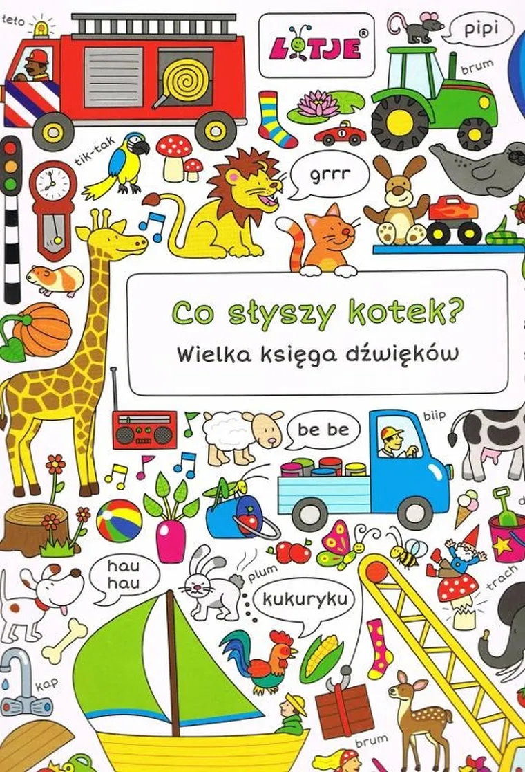 Co słyszy kotek? Wielka księga dźwięków