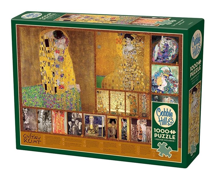 Cobble Hill, Gustav Klimt, puzzle, 1000 elementów