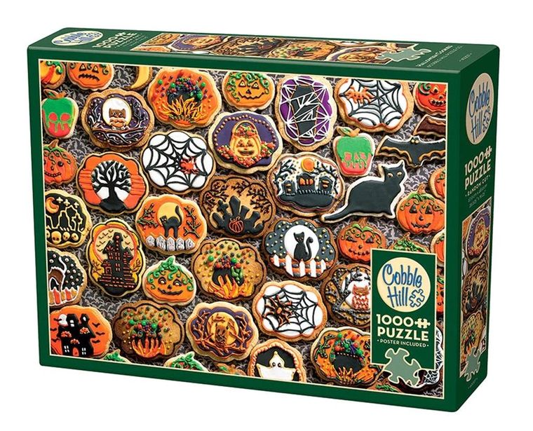 Cobble Hill, Halloweenowe ciasteczka, puzzle, 1000 elementów