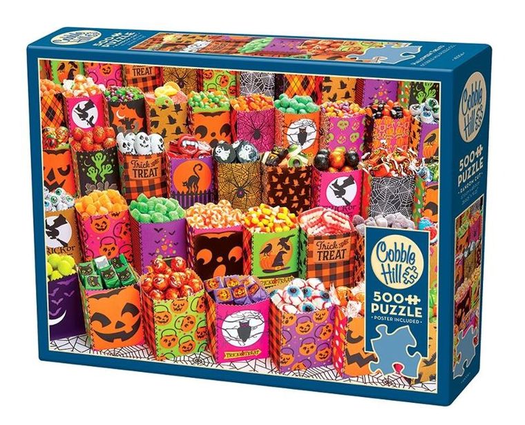 Cobble Hill, Halloweenowe smakołyki, puzzle, 500 elementów