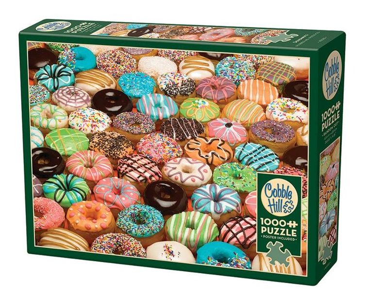 Cobble Hill, Kolorowe pączki, puzzle, 1000 elementów