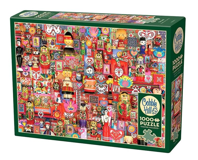 Cobble Hill, Laleczki, puzzle, 1000 elementów