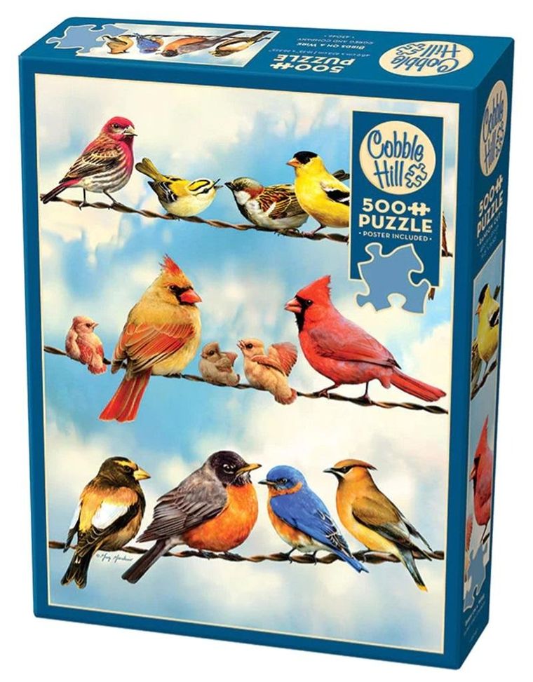 Cobble Hill, Ptasia narada, puzzle, 500 elementów