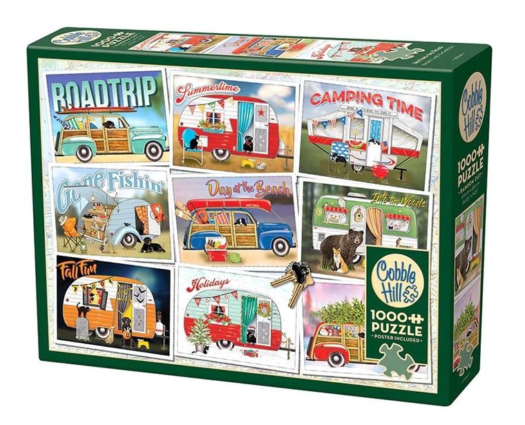 Cobble Hill, Ruszamy w drogę, puzzle, 1000 elementów