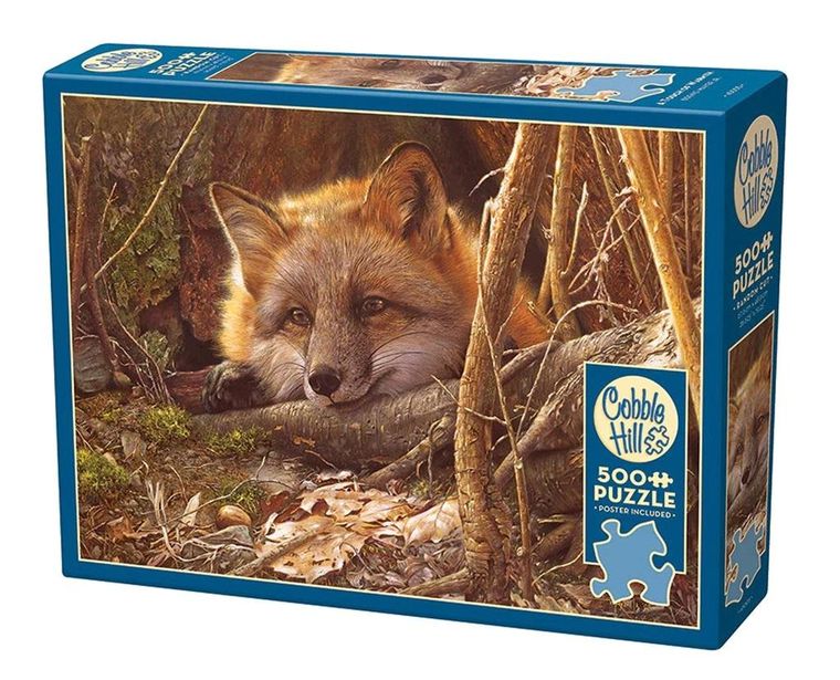 Cobble Hill, Spokojny lis, puzzle, 500 elementów