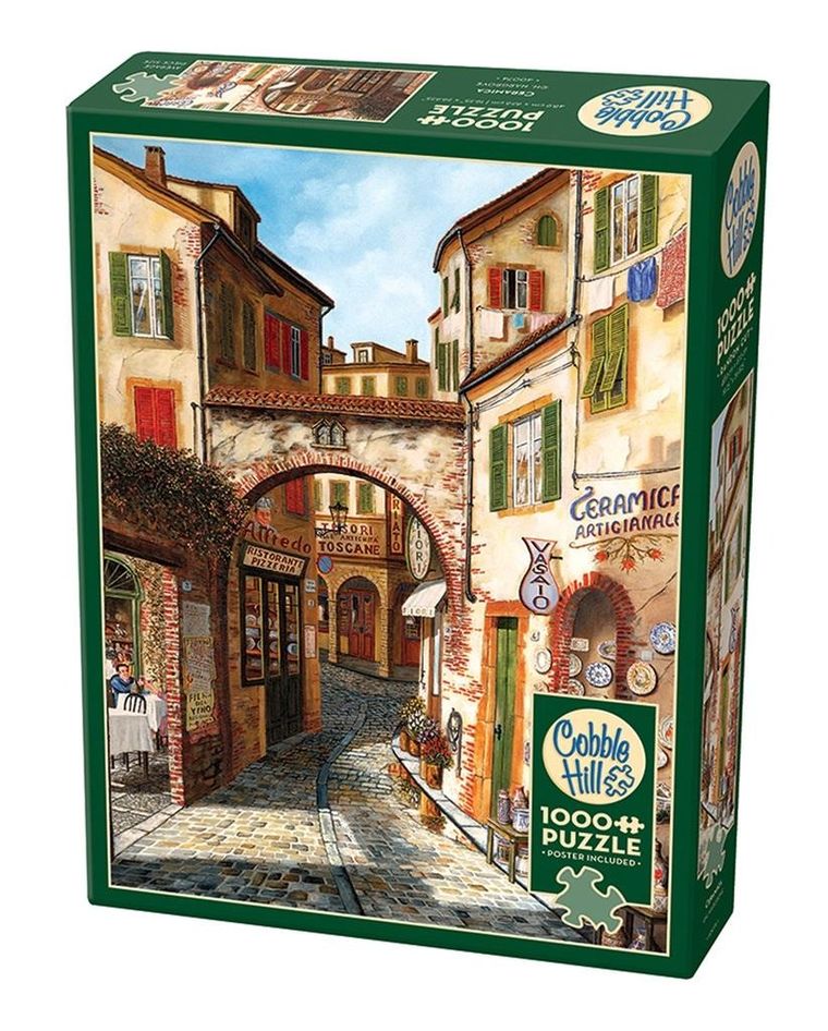 Cobble Hill, Toskańska uliczka, puzzle, 1000 elementów