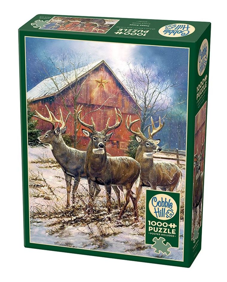 Cobble Hill, Trzej królowie, puzzle, 1000 elementów