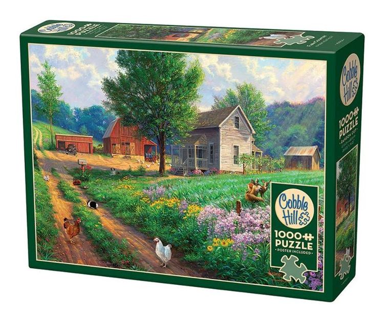 Cobble Hill, Życie na farmie, puzzle, 1000 elementów
