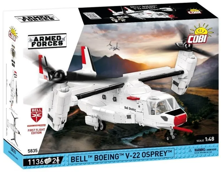 Cobi, Armed Forces, Bell-Boeing V-22 Osprey First Flight, klocki, 1136 elementów