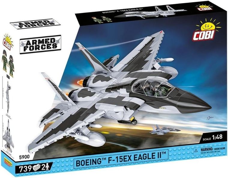 Cobi, Armed Forces, Boeing F-15EX Eagle II, klocki, 739 elementów