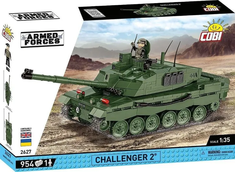 Cobi, Armed Forces, Challenger 2, klocki, 954 elementy