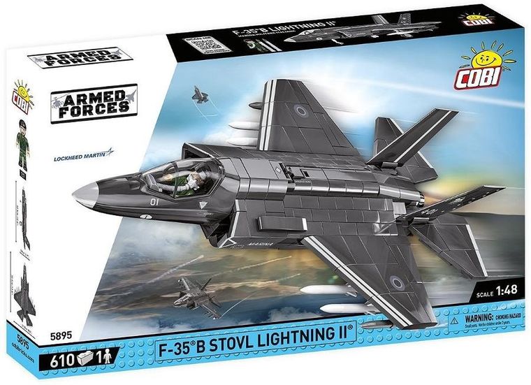 Cobi, Armed Forces, F-35B Stovl Lightning II, klocki, 610 elementów