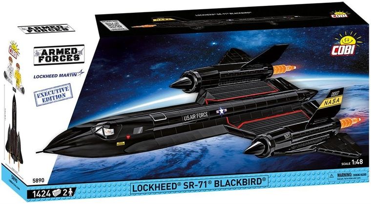 Cobi, Armed Forces, Lockheed SR-71 Blackbird, klocki, 1424 elementy