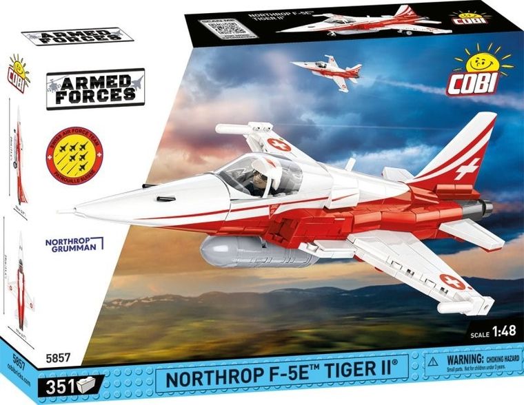 Cobi, Armed Forces Northrop F-5E Tiger II, 351 klocków