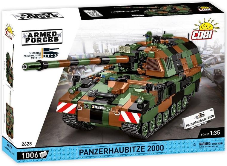 Cobi, Armed Forces, Panzerhaubitze 2000, klocki, 1006 elementów