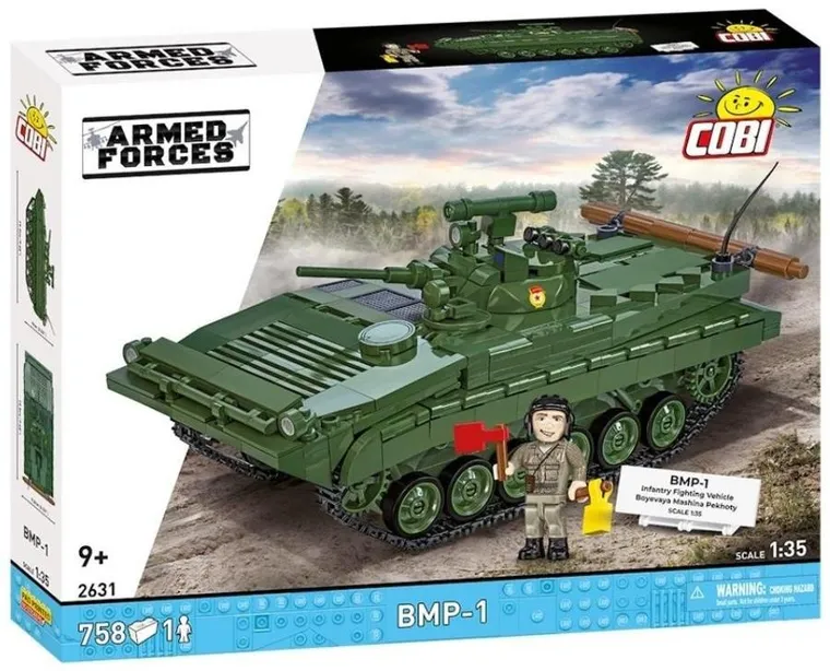 Cobi, Armed Forces, Wóz bojowy BMP-1, klocki, 1:35, 758 elementów