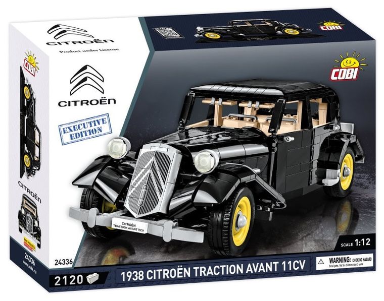 Cobi, Citroen Traction Avant 8 Executive Edition, klocki, 2120 elementów