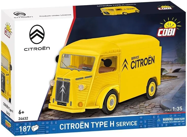 Cobi, Citroen Type H Service, klocki, 1:35, 187 elementów