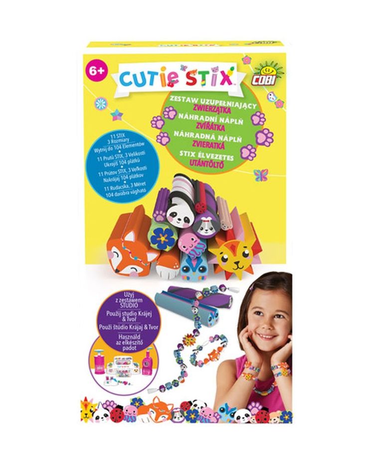 Cobi, Cutie Stix, Zwierzątka, zestaw uzupełniający