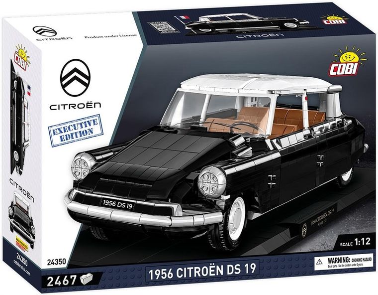 Cobi, Executive Edition, Citroen DS, 19, 1956, klocki, 2467 elementów