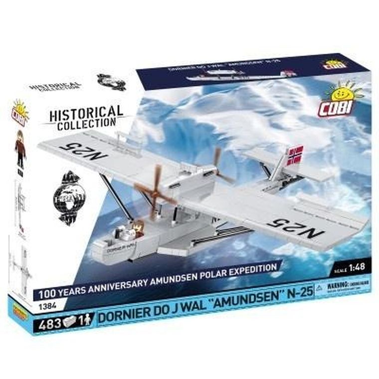 Cobi, Historical Collection, Dornier Do J Wal Amundsen N-25, klocki, 483 elementy