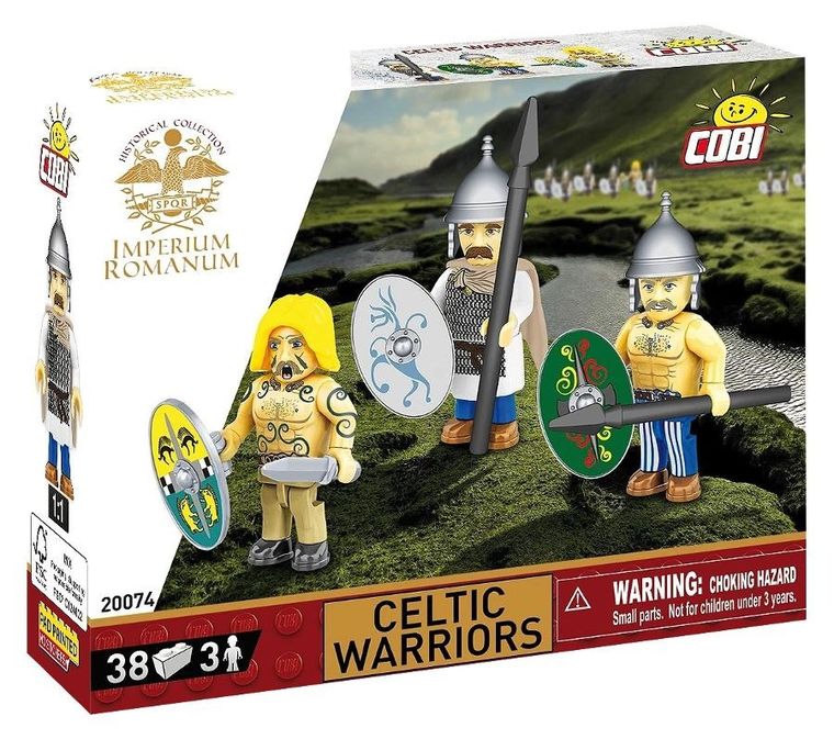 Cobi, Historical Collection Imperium Romanum, Celitic Warriors, klocki, 38 elementów