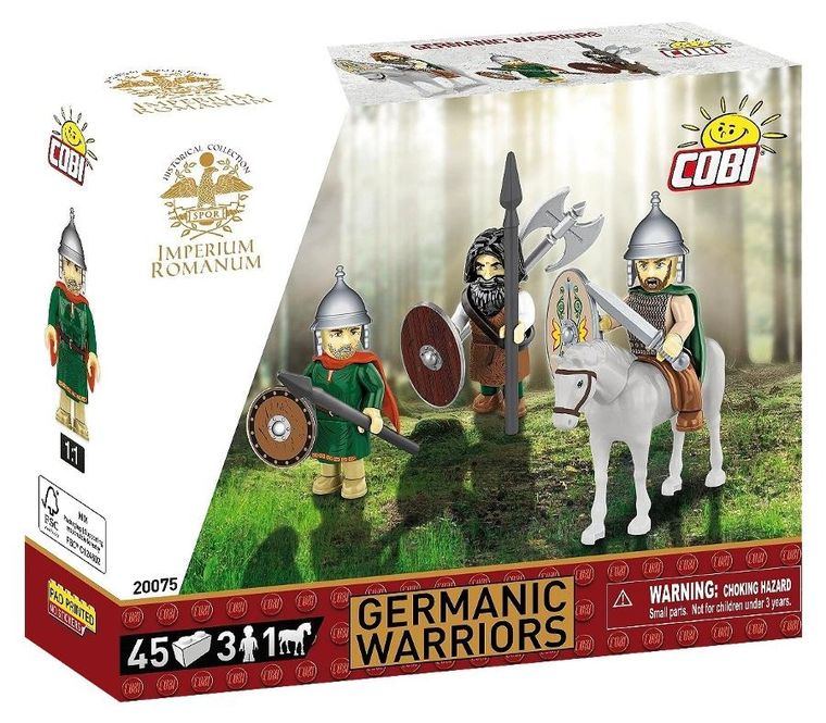 Cobi, Historical Collection Imperium Romanum, Germanic Warriors, klocki, 45 elementów