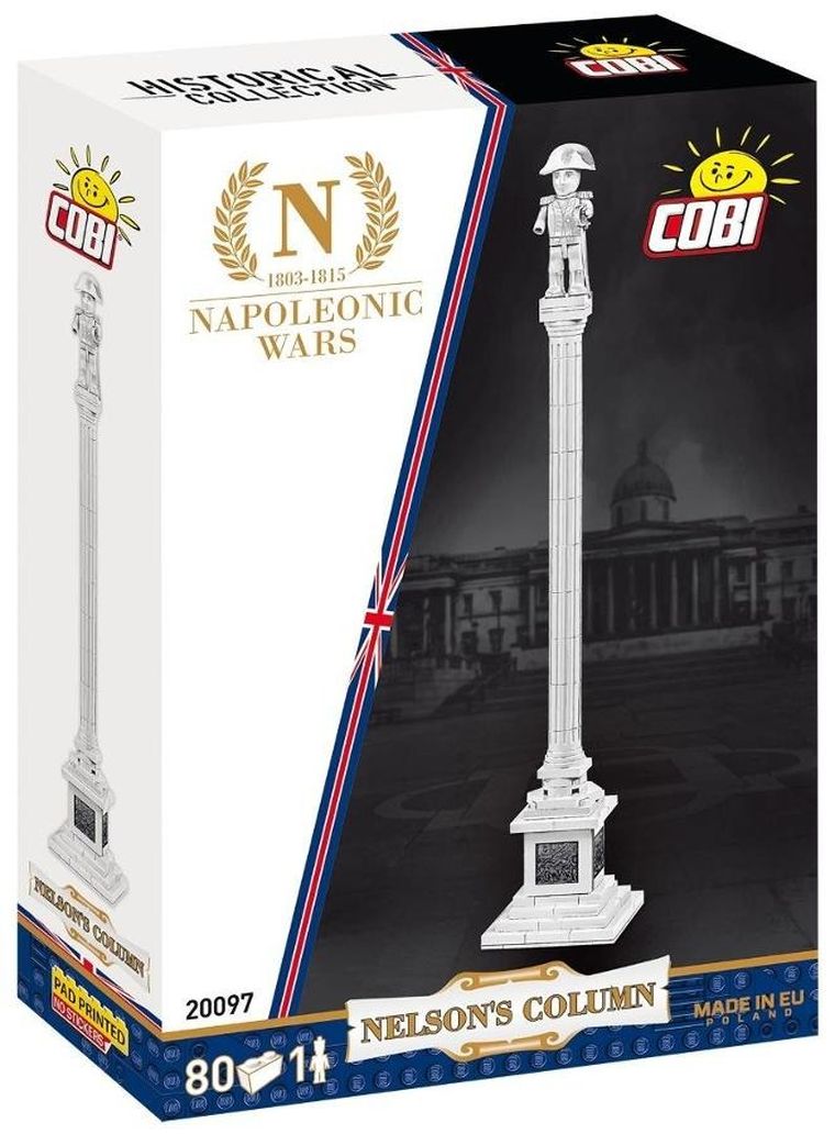 Cobi, Historical Collection, Napoleonic Wars, Kolumna Nelsona, klocki, 80 elementów