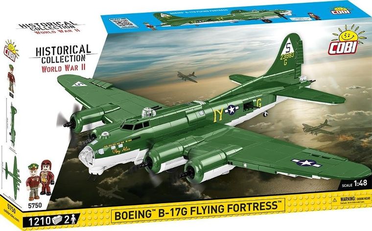 Cobi, Historical Collection, WWII, Boeing B-17G Flying Fortress, klocki, 1210 elementów