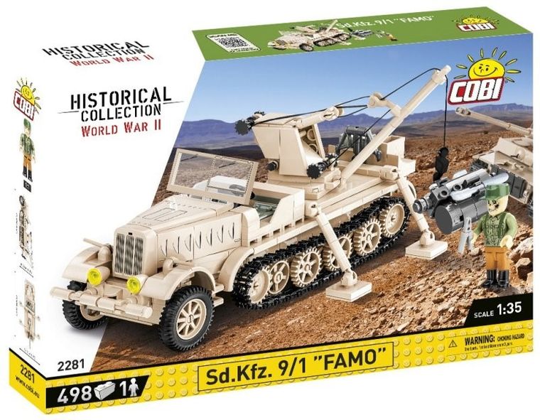 Cobi, Historical Collection, WWII SD.KFZ.9/1 FAMO, 498 elementów