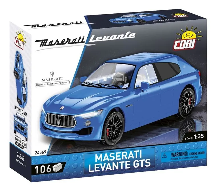 Cobi, Maserati Levante GTS, klocki, 106 elementów