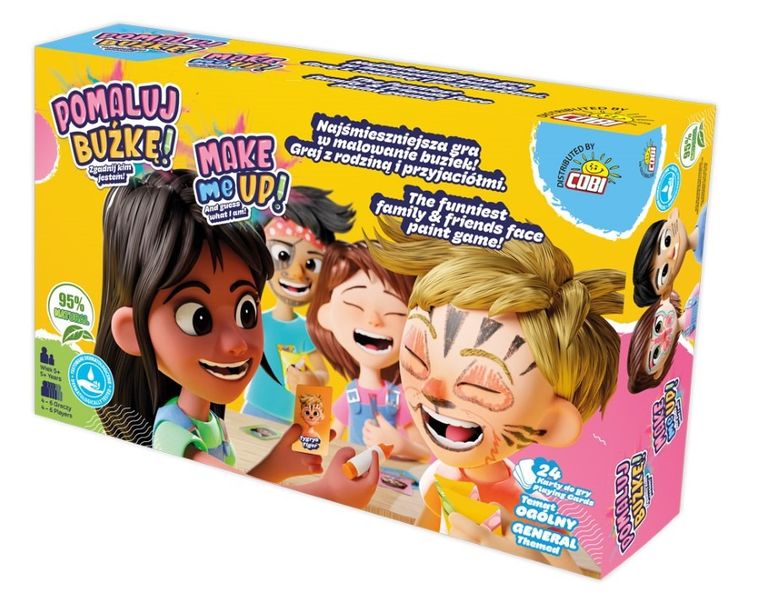 Cobi, Pomaluj buźkę! Zgadnij kim jestem! gra familijna